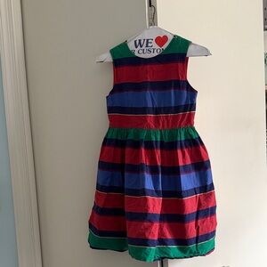 Tommy Hilfiger Colorful Striped Kids Dress Sz 12